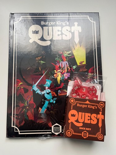 Set burger king quest - burger, king's