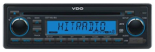 Vdo cd716u autoradio - vdo,