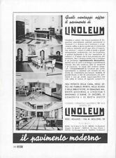 Linoleum, Il Pavimento Moderno -  Advertising 1935