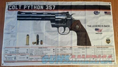 Bandiera colt python 3x5ft - bandiera,