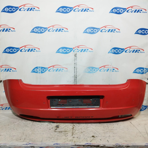 Paraurti posteriore rosso fiat - posteriore,