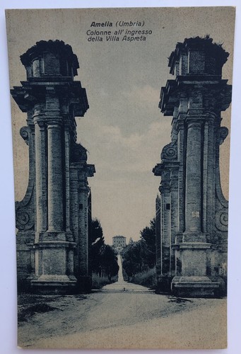 Cartolina amelia colonne - amelia,