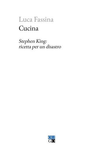 Libri luca fassina cucina - luca,