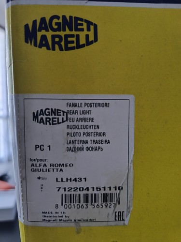 Fanale faro stop posteriore - faro,