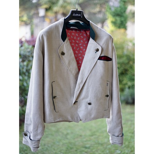 Giacca cotone misto lino - cotone,