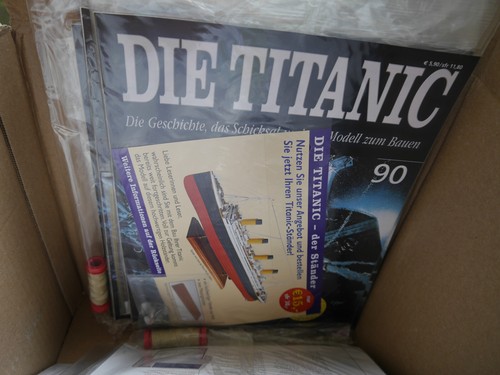 Hachette titanic bausatz - hachette,