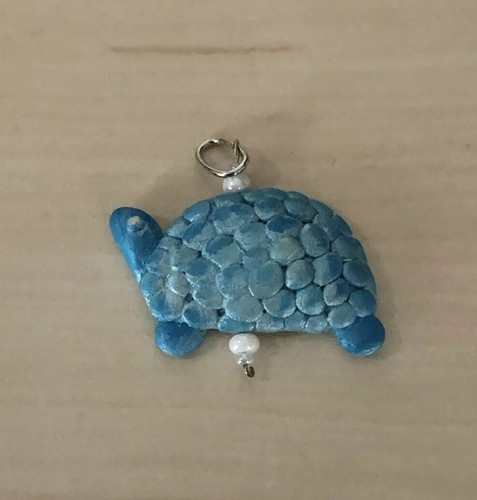 Ciondolo azzurro forma - azzurro, di