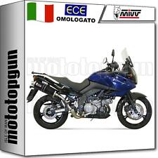 MIVV 2 SCARICO OMOLOGATO CAT-OEM OVAL CARBONIO SUZUKI DL V-STROM 1000 2005 05