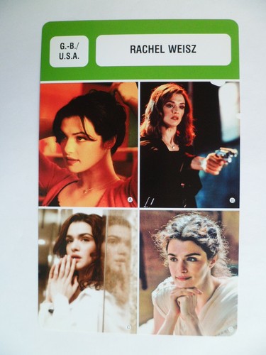 Carte fiche cinema rachel - ,
