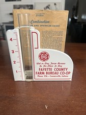 PIOGGIATORE PUBBLICITARIO COOPERATIVO VINTAGE FARM BUREAU!!