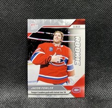 JACOB FOWLER ROOKIE STICKER