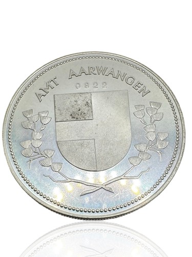 900 argento medaglia - medaglia, svizzera