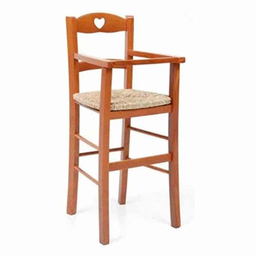 Seggiolone legno color - seggiolone,
