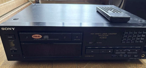 Lettore compact disc - disc, sony