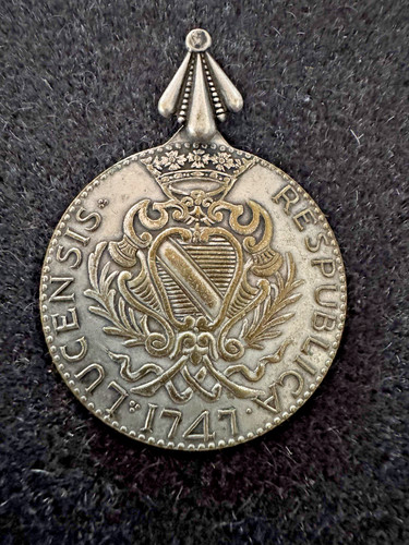 Ciondolo medaglia vintage 1747 - ciondolo,