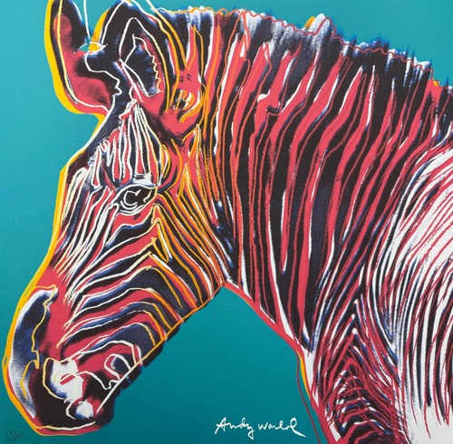 Andy warhol grevys - warhol, zebra