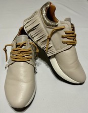 Shu Shop Pepa Sneakers con Frange in Osso Scarpe stringate Donna Taglia 8,5