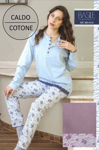 Pigiama donna basile bas0230 - donna, bas0230-1