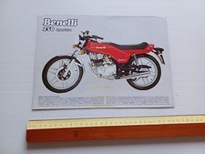Benelli 250 Quattro depliant italiano originale