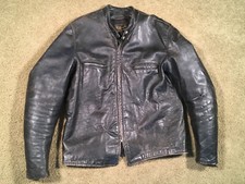 Giacca pelle NERA VINTAGE