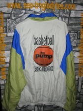 Vintage Reebok apparel the Pump basket basketball tracksuit jacket '80s  