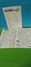 TAMIYA  PARTS LIST For TOP FORCE  58100 1/10 CARS RC 