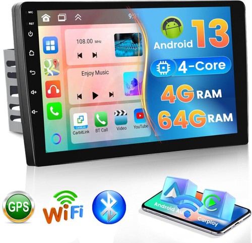 Autoradio 64gb din - 9", con