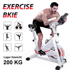 Cyclette fino a 200KG Fitness Bike Bicicletta Volano Silenziosa Resistenza Magnetica