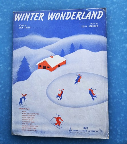 Winter wonderland 1934 vintage - wonderland,