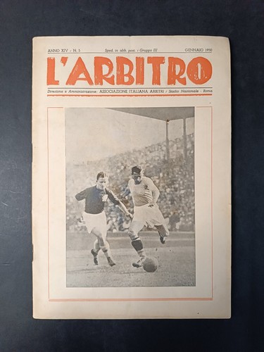 Rivista arbitro calcio - l'arbitro,