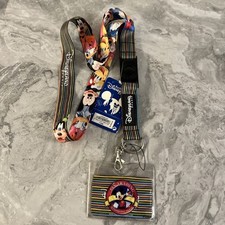 Cordino Spille Pin Trading Disney Disneyland Paris 2013 Paperino Pippo Topolino