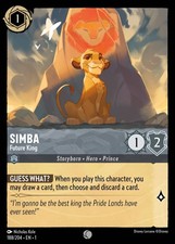 Simba, Future King - FOIL - The First Chapter - Lorcana TCG