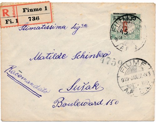 Fiume occ guerra franco - i,
