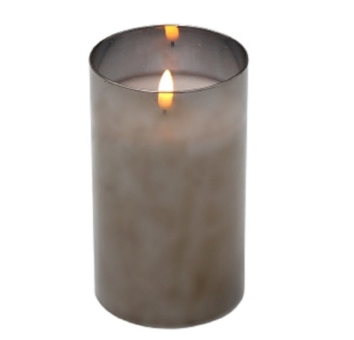 Led kerze glas mit - led,