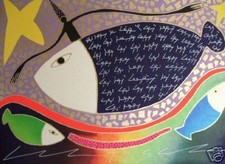 Giancarlo Montuschi serigrafia 100x70