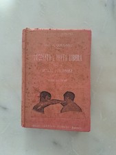 Manuali HOEPLI Cougnet PUGILATO E LOTTA LIBERA Difesa Personale Jiu Jitsu 1922 