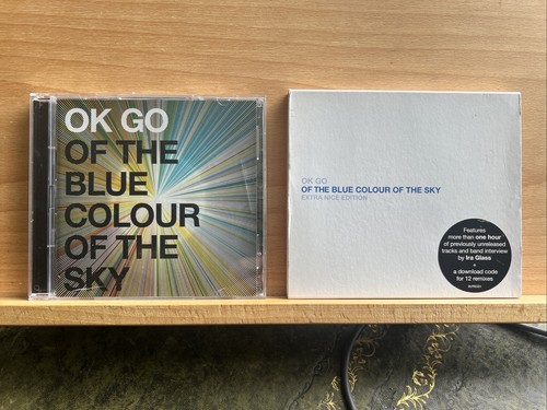 The blue colour - the,