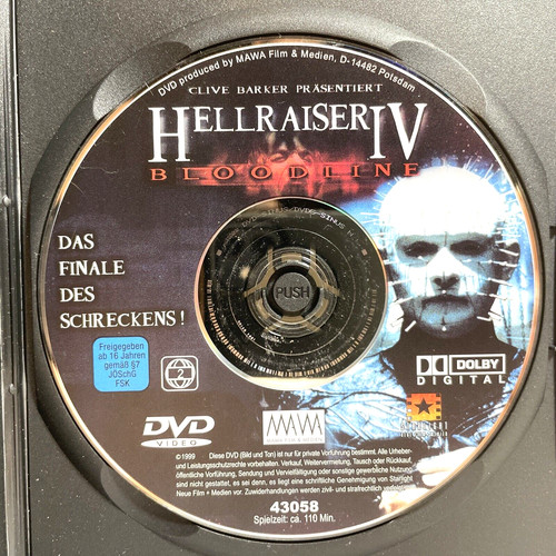 Hellraiser bloodline - iv:,