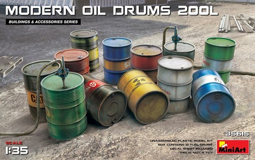 Modern oil drums 200l - modern,