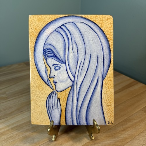 Piastrella ceramica vintage