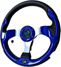 Volante blu lucido sportivo - volante,