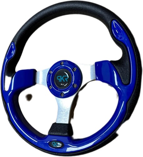 Volante blu lucido - volante,