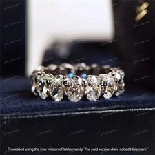 2Ct Oval Cut Lab Created