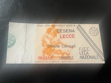 Cesena-lecce biglietto/ticket