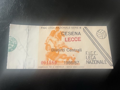 Cesena lecce biglietto - cesena-lecce, biglietto/ticket