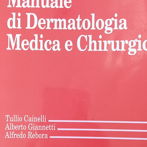 Manuale dermatologia medica - dermatologia, e