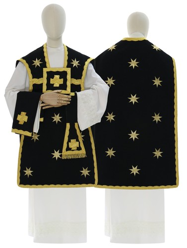 Pianeta nera con - nera, stola