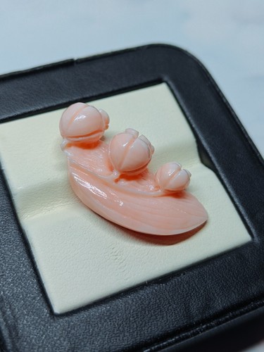 Intaglio corallo rosa