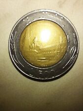 Moneta 500 Lire bimetallica