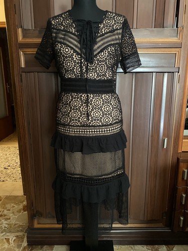 Abito mangano pizzo m - pizzo, tg